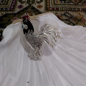A Rooster Pin